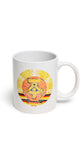 Keramiktasse »Staatswappen der DDR«