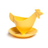 Eierbecher »Huhn« pastell-gelb