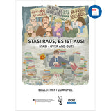 Das Begleitheft zum Spiel "Stasi raus, es ist aus!" DE