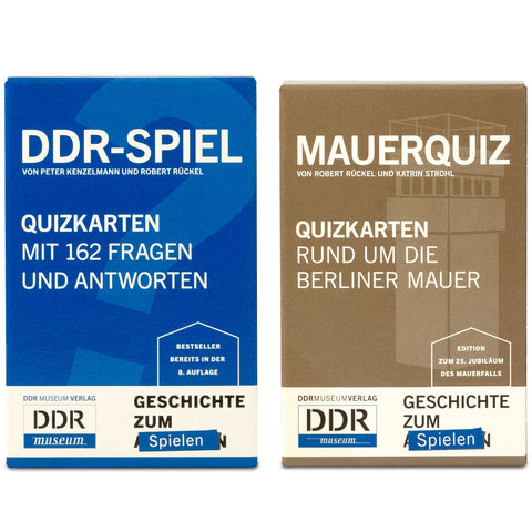 Set DDR-Spiel und Mauerquiz
