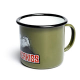 Emaille-Tasse »Brotherkiss«