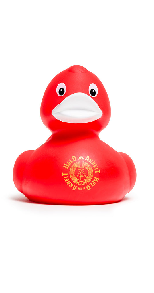 Badeente »Held der Arbeit«