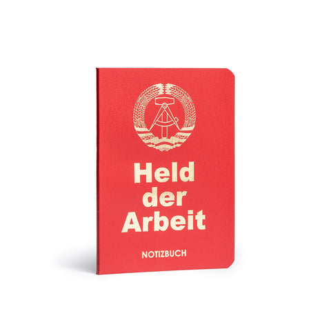 Notizbuch »Held der Arbeit« A6