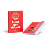 Notizbuch »Held der Arbeit« A6