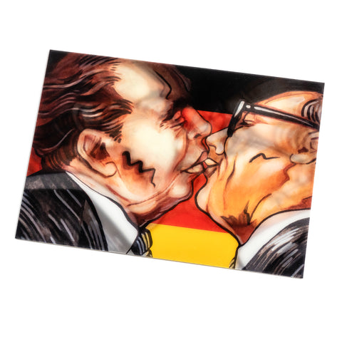 Shaky Postcard »Brother Kiss«