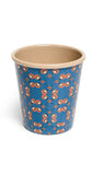 Coffee-to-go-Becher »DDR-Retro-Design«|blau