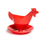 Egg cup »Hen« | Red