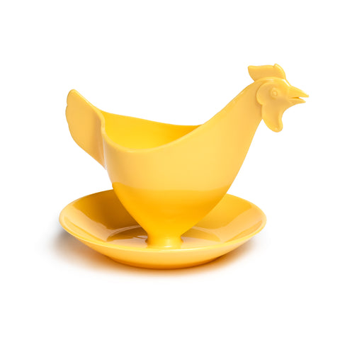 Eierbecher »Huhn« pastell-gelb