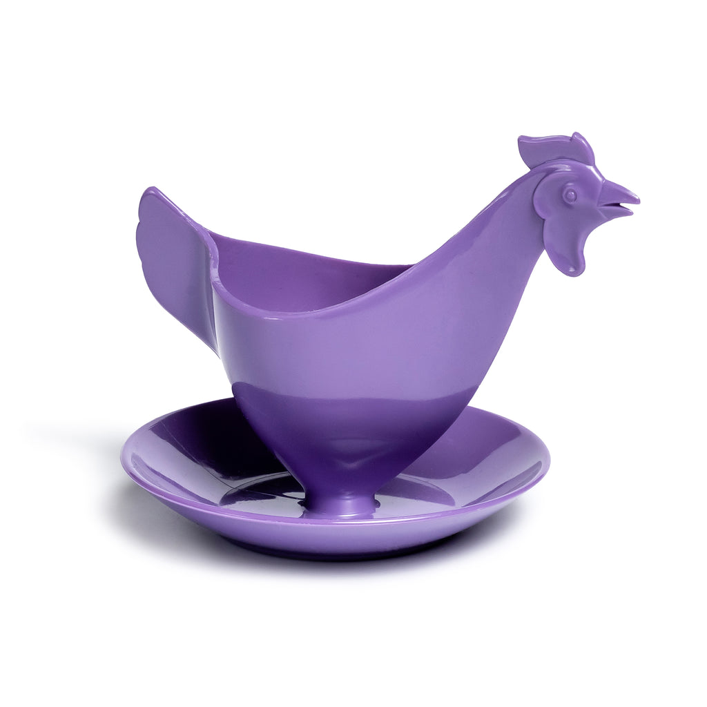 Eierbecher »Huhn« lilafarben