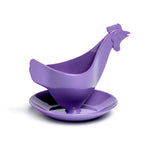 Eierbecher »Huhn« lilafarben