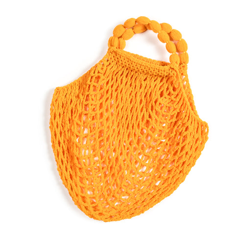 Mesh Bag | Orange-Coloured