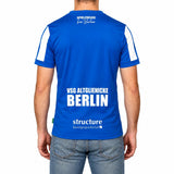 Trikot VSG Altglienicke
Retro Stripe Shirt, azure blue/white