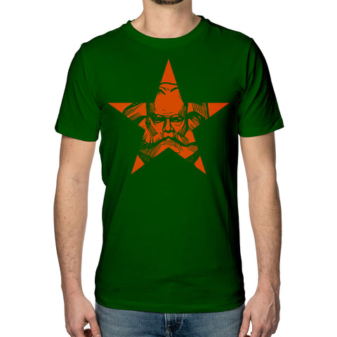 T-Shirt »Karl Marx Stern« | Bottlegreen