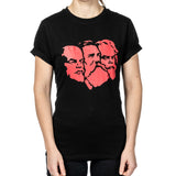 T-Shirt »Marx – Engels – Lenin« | schwarz