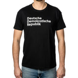 T-Shirt »Deutsche Demokratische Republik« | schwarz