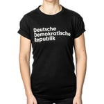 T-Shirt »Deutsche Demokratische Republik« (German Democratic Republic) | Black