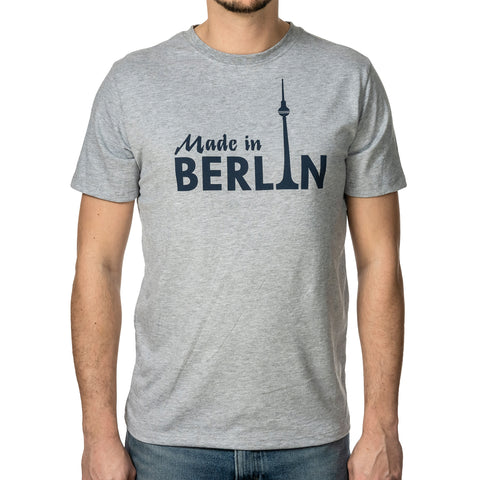 T-Shirt »Made in Berlin« | hellgrau