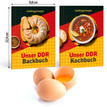 Unser DDR Kochbuch und Backbuch Paket