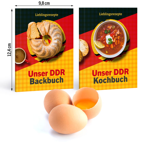 Unser DDR Kochbuch und Backbuch Paket
