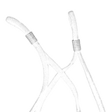 Textilmundschutz »Trabant« | weiß/blau